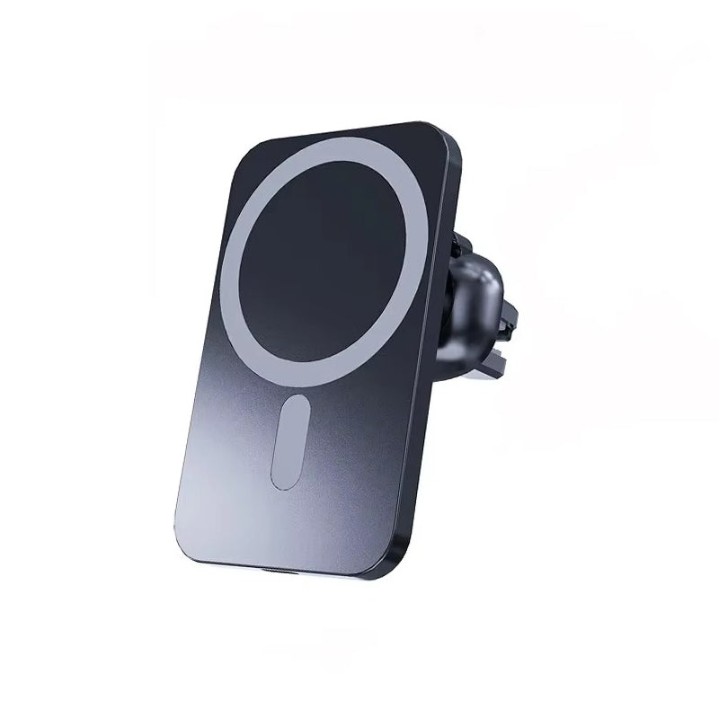 Premium iPhone MagSafe Magnetic Car Wireless Charger, Fast Charging Phone Mount with 360° Rotation, Air Vent Holder & Type-C Input