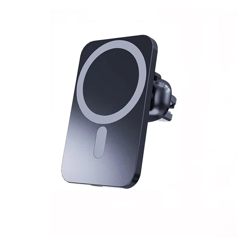 Premium iPhone MagSafe Magnetic Car Wireless Charger, Fast Charging Phone Mount with 360° Rotation, Air Vent Holder & Type-C Input