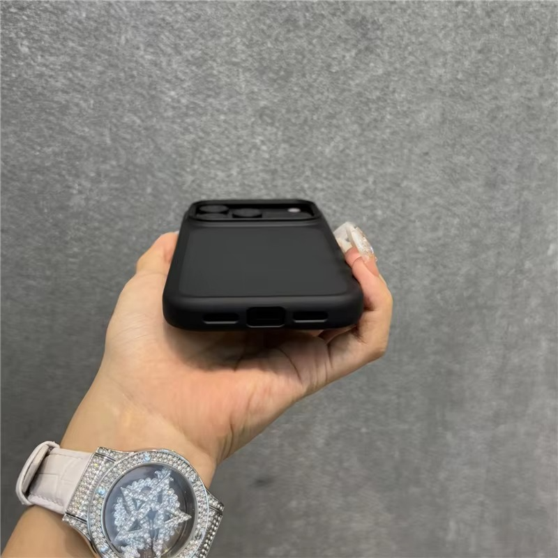 Rugged iPhone Case — Magnetic Shockproof Matte Hybrid Armor Cover with Camera Protection, Active Touch Buttons and Anti-Fingerprint Hard Shell