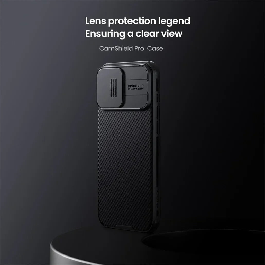 Rugged iPhone Case — CamShield Pro Magnetic Cover with Sliding Camera Protection, Tough TPU+PC Shell and Durable Shockproof Design