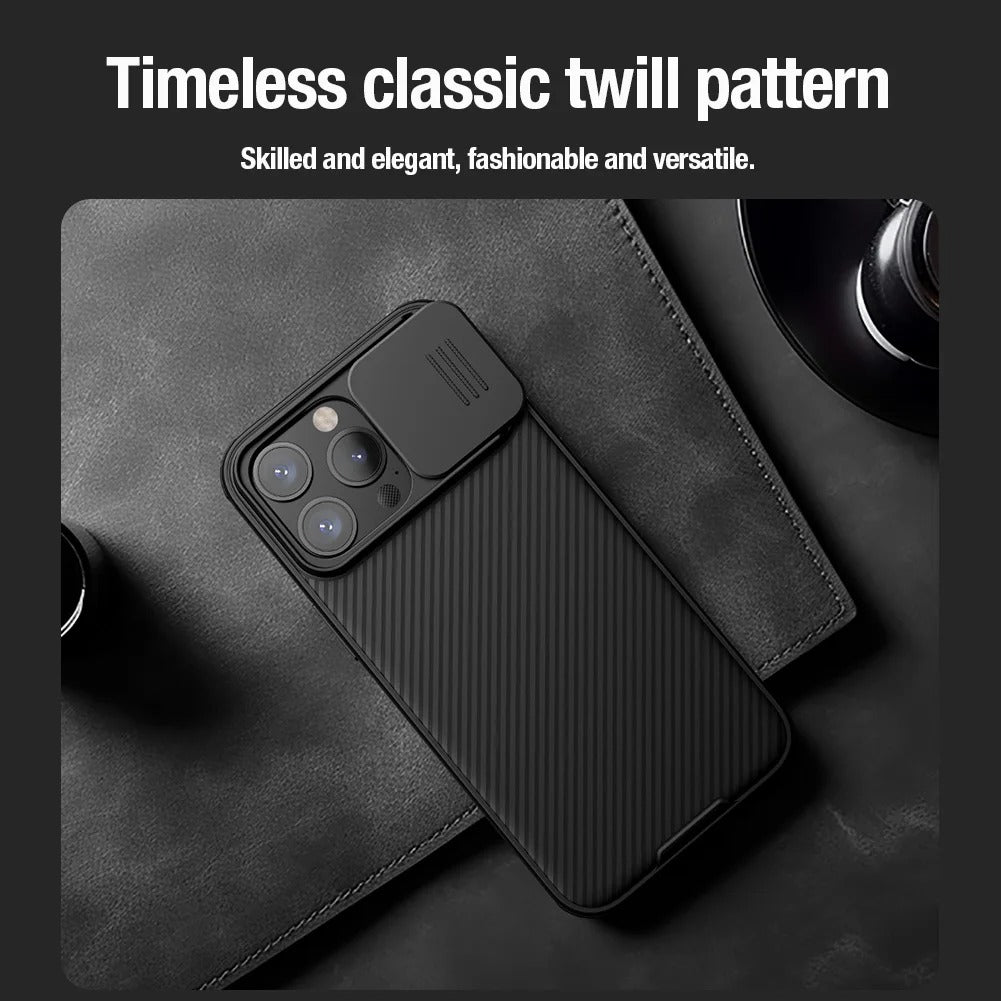 Rugged iPhone Case — CamShield Pro Magnetic Cover with Sliding Camera Protection, Tough TPU+PC Shell and Durable Shockproof Design