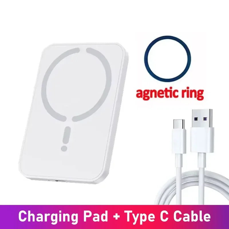 Rugged iPhone Magnetic Car Wireless Charger, 100W Fast-Charge Air Vent Phone Holder Stand with Strong MagSafe Alignment