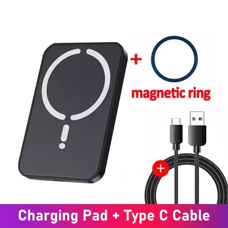 Rugged iPhone Magnetic Car Wireless Charger, 100W Fast-Charge Air Vent Phone Holder Stand with Strong MagSafe Alignment