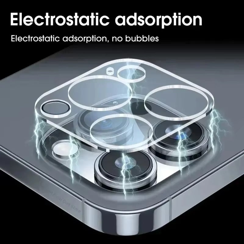 Elite iPhone Camera Lens Protector Glass – Full Cover Tempered Glass Shield, Scratch & Impact Protection, Crystal Clear Lens Guard Film