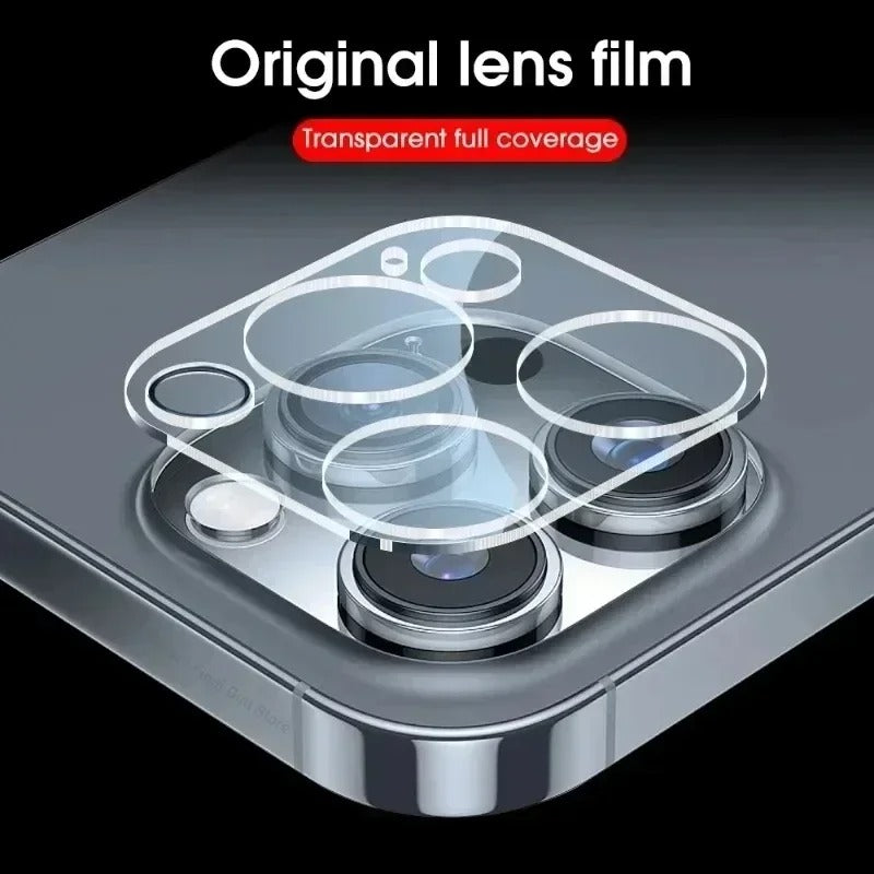 Elite iPhone Camera Lens Protector Glass – Full Cover Tempered Glass Shield, Scratch & Impact Protection, Crystal Clear Lens Guard Film