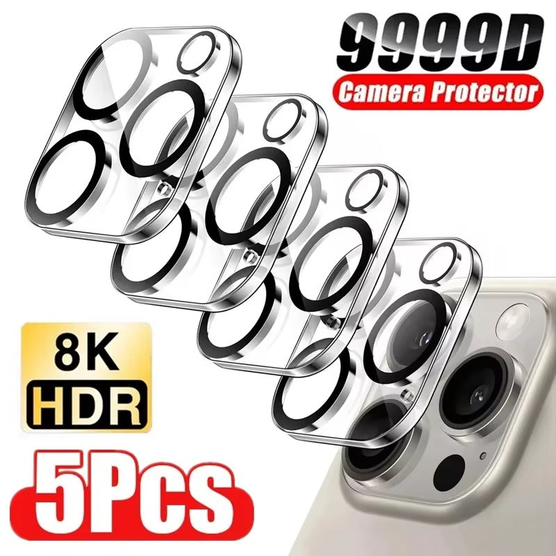 Elite iPhone Camera Lens Protector Glass – Full Cover Tempered Glass Shield, Scratch & Impact Protection, Crystal Clear Lens Guard Film