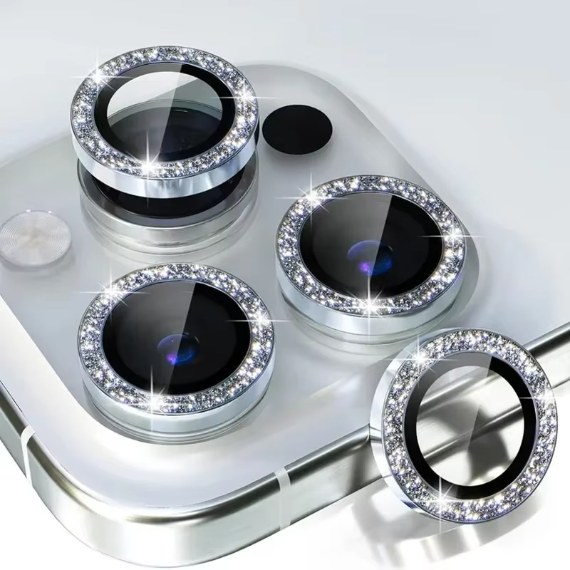 Elite iPhone Camera Lens Protector – Diamond Metal Protective Glass with Precision Fit, Scratch Resistance & Shatter Protection for Rear Camera Lenses