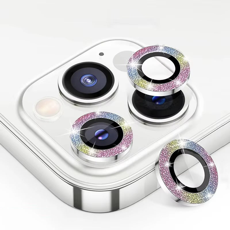 Elite iPhone Camera Lens Protector – Diamond Metal Protective Glass with Precision Fit, Scratch Resistance & Shatter Protection for Rear Camera Lenses
