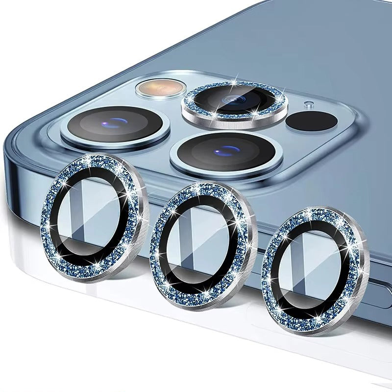 Elite iPhone Camera Lens Protector – Diamond Metal Protective Glass with Precision Fit, Scratch Resistance & Shatter Protection for Rear Camera Lenses