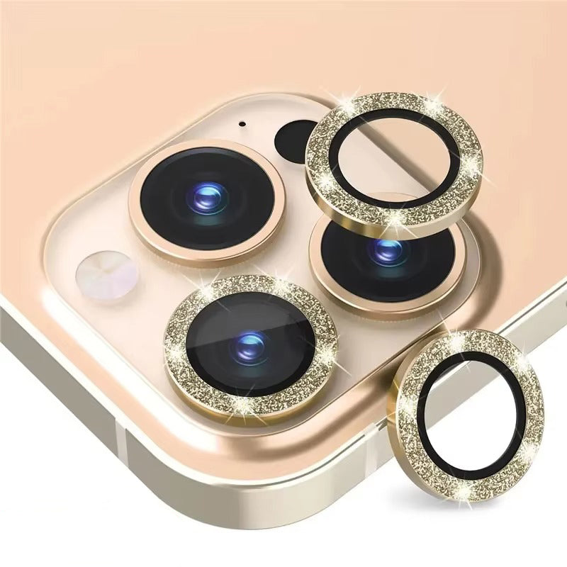 Elite iPhone Camera Lens Protector – Diamond Metal Protective Glass with Precision Fit, Scratch Resistance & Shatter Protection for Rear Camera Lenses