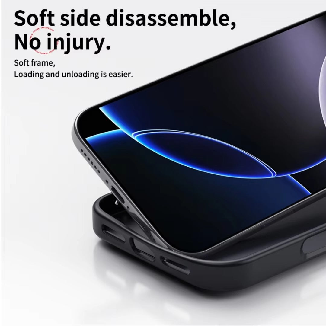 Elite iPhone Case — MagSafe Carbon-Fiber Aramid Style Cover with 360° Ring Stand, Shockproof Airbag Corners and Magnetic Mount Support