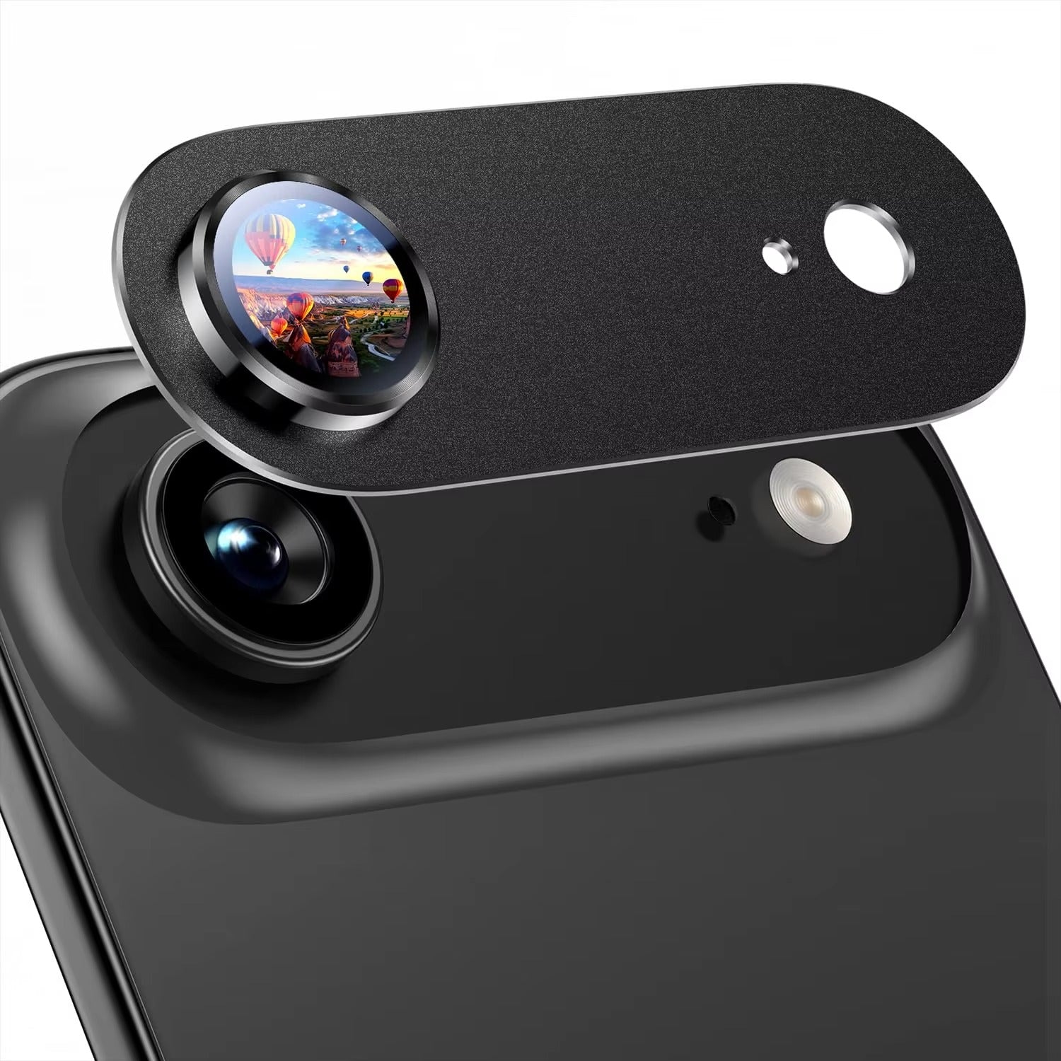 Elite iPhone Metal Camera Lens Protector, Tempered Glass Lens Cover with Precision Fit, Scratch Resistance & Impact Protection