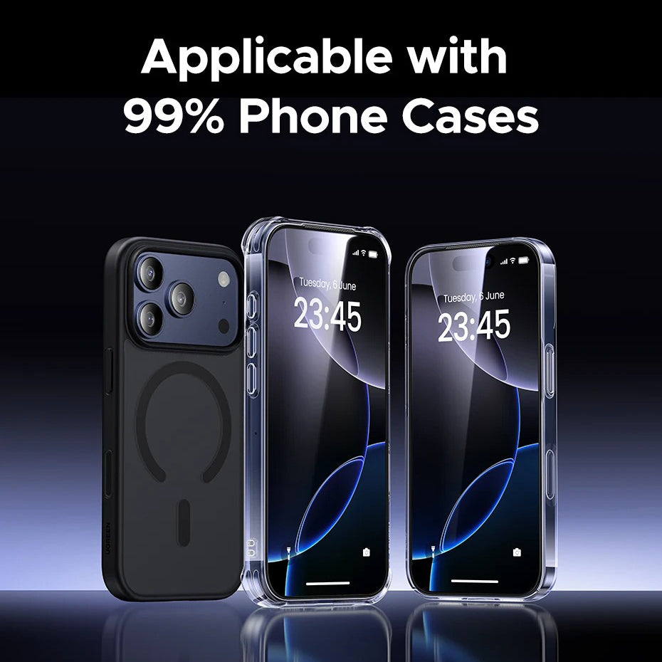 Elite iPhone Privacy Screen Protector – Anti-Spy Tempered Glass with Clear Display Visibility, Fingerprint Resistance, Scratch Defense & Shatter-Protective Front Film