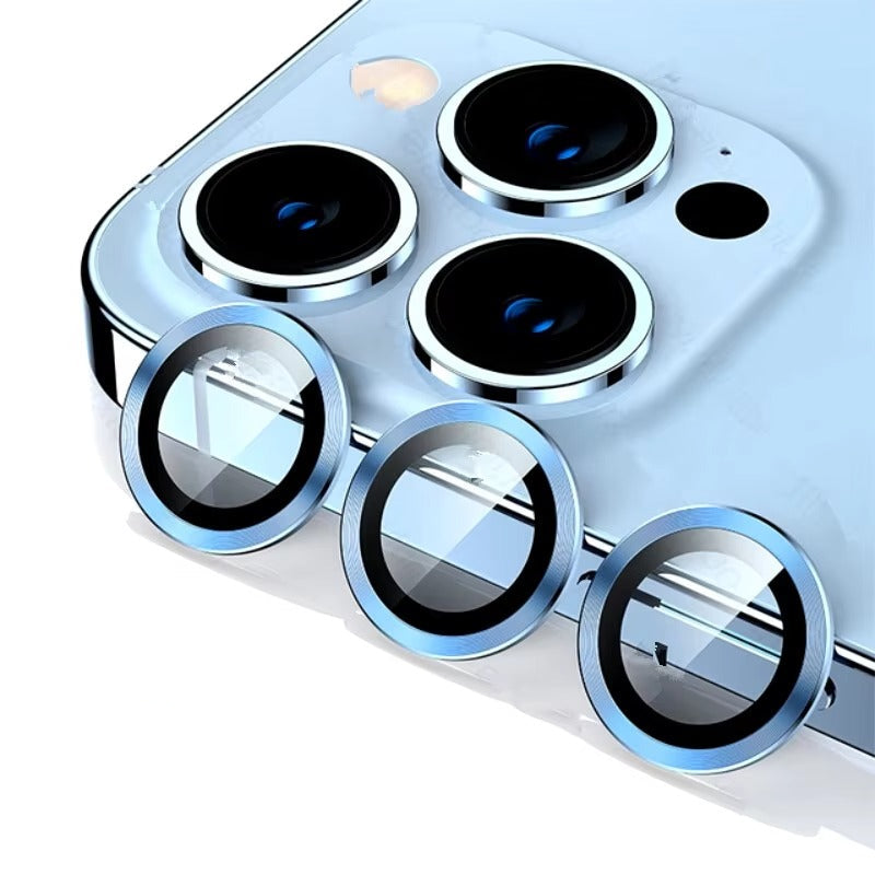 High-Quality iPhone Camera Lens Glass Protector – Clear Protective Coverage with Scratch Resistance, Shatter Protection & Precision Fit for Rear Lenses