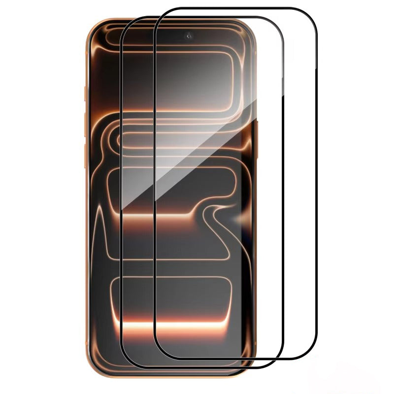 High-Quality iPhone HD Clear Tempered Glass Screen Protector – Full-Screen Display Protection, Smooth Touch Clarity, Fingerprint Resistance & Shatter Defense