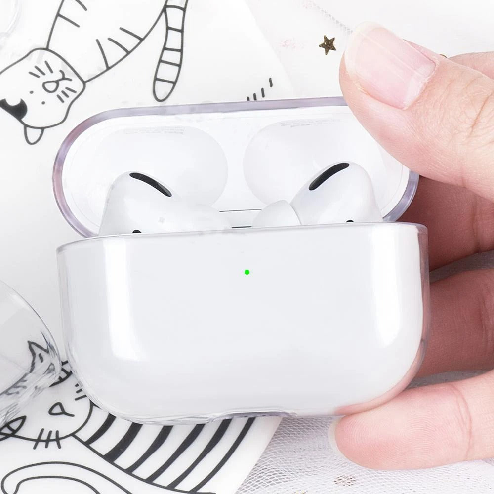 Luxury AirPods Protective Case Max Leather Smart Sleep, Premium Storage Bag with Full Coverage Protection for Headphones