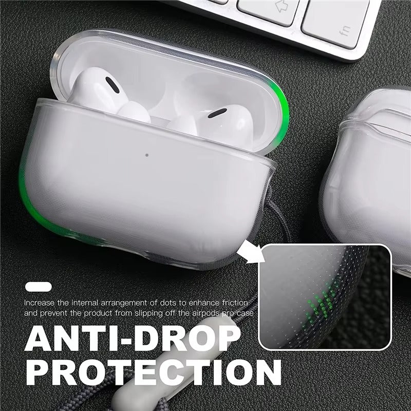 Luxury AirPods Protective Case Max Leather Smart Sleep, Premium Storage Bag with Full Coverage Protection for Headphones