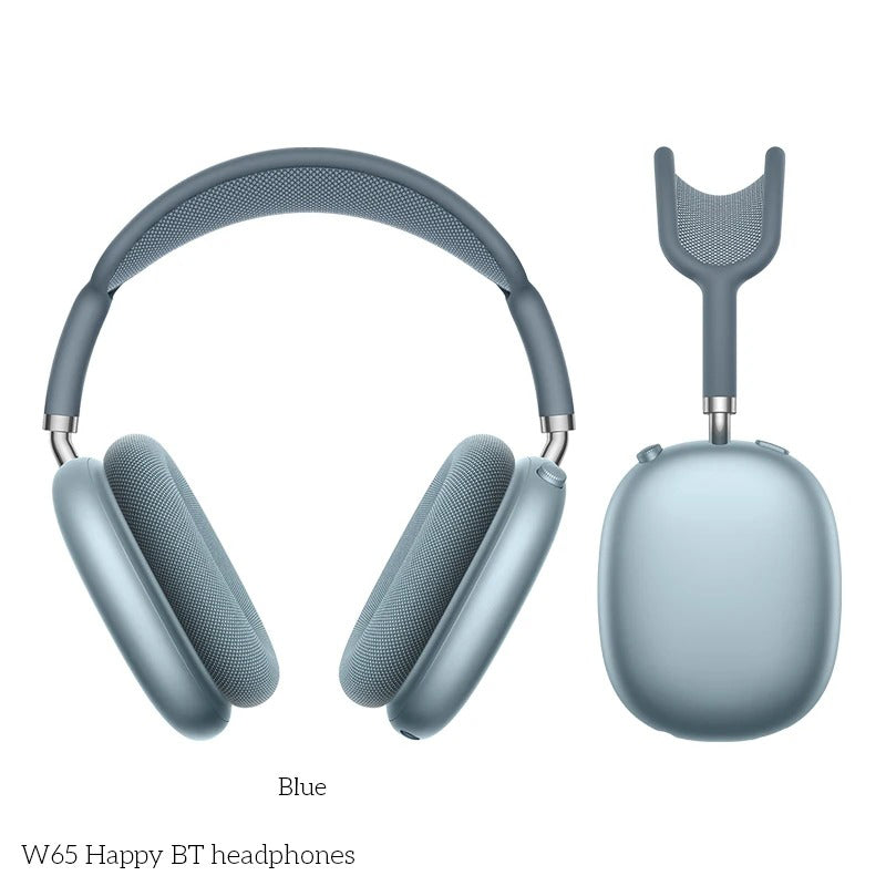 Luxury Bluetooth Over-Ear Headphones, Wireless HiFi Stereo Headset with Mic, Long Battery Life for Gaming & Music