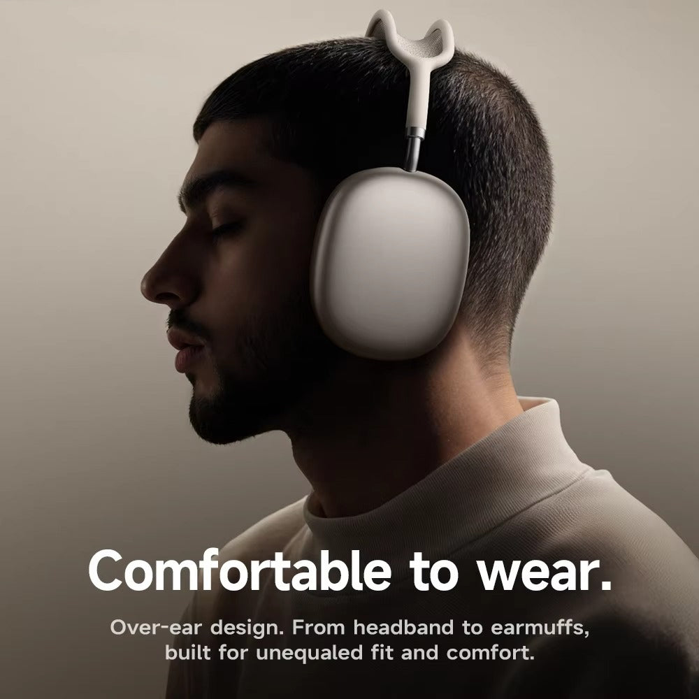 Luxury Bluetooth Over-Ear Headphones, Wireless HiFi Stereo Headset with Mic, Long Battery Life for Gaming & Music