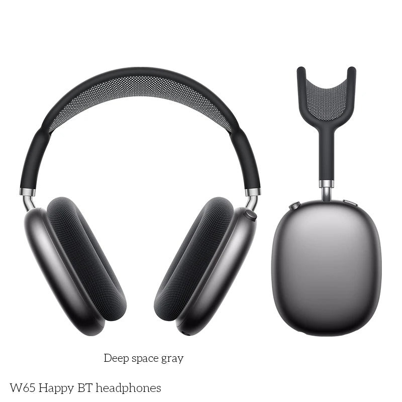 Luxury Bluetooth Over-Ear Headphones, Wireless HiFi Stereo Headset with Mic, Long Battery Life for Gaming & Music