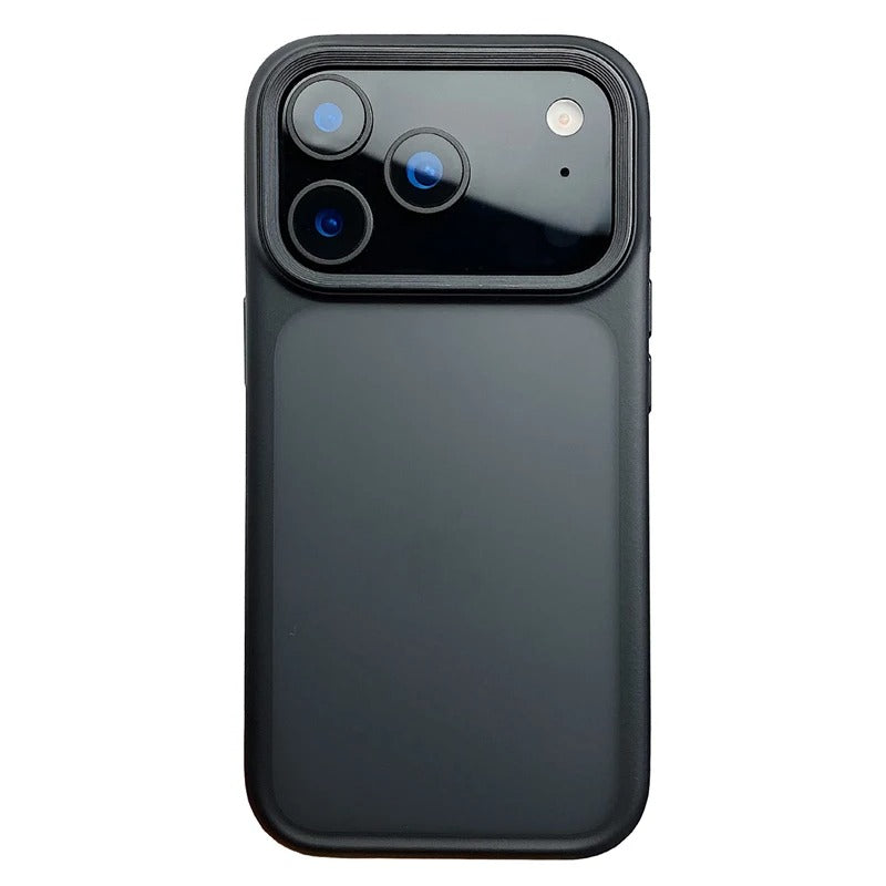 Luxury iPhone Case — MagSafe-Compatible Shockproof Matte Hard Cover with Camera Control Button, Translucent Frosted Anti-Fingerprint Non-Slip Design