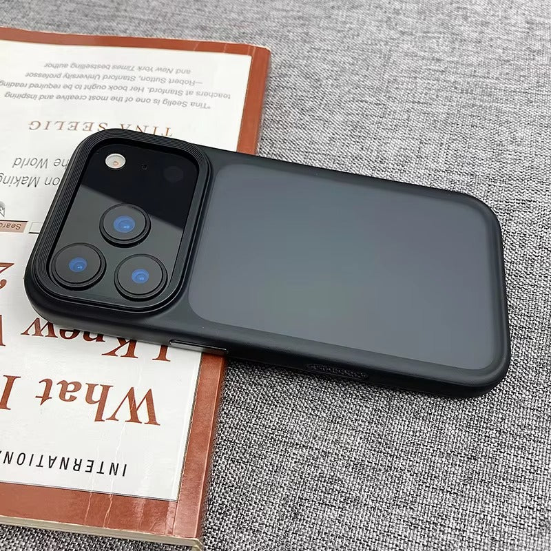 Luxury iPhone Case — MagSafe-Compatible Shockproof Matte Hard Cover with Camera Control Button, Translucent Frosted Anti-Fingerprint Non-Slip Design