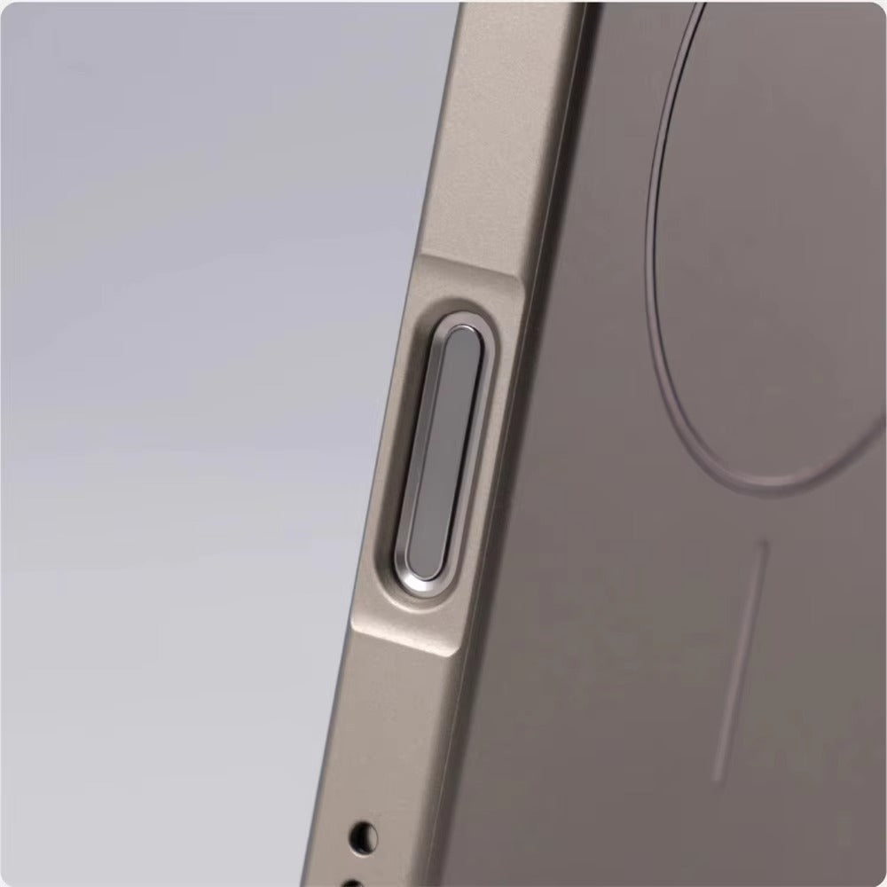 Luxury iPhone Case — MagSafe Matte Magnetic Half-Wrapped PC Cover with Shockproof Protection, Lens Protection, Anti-Fingerprint, Dustproof, Non-Slip Design