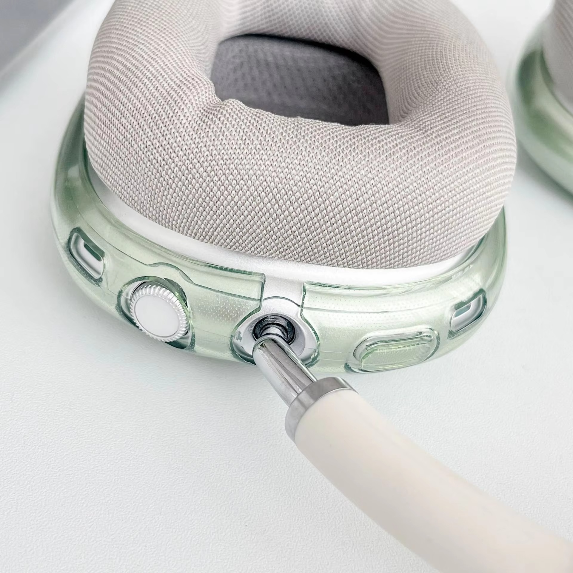 Luxury Transparent TPU AirPods Max Case – Soft Anti-Scratch Protective Cover Sleeve Accessories
