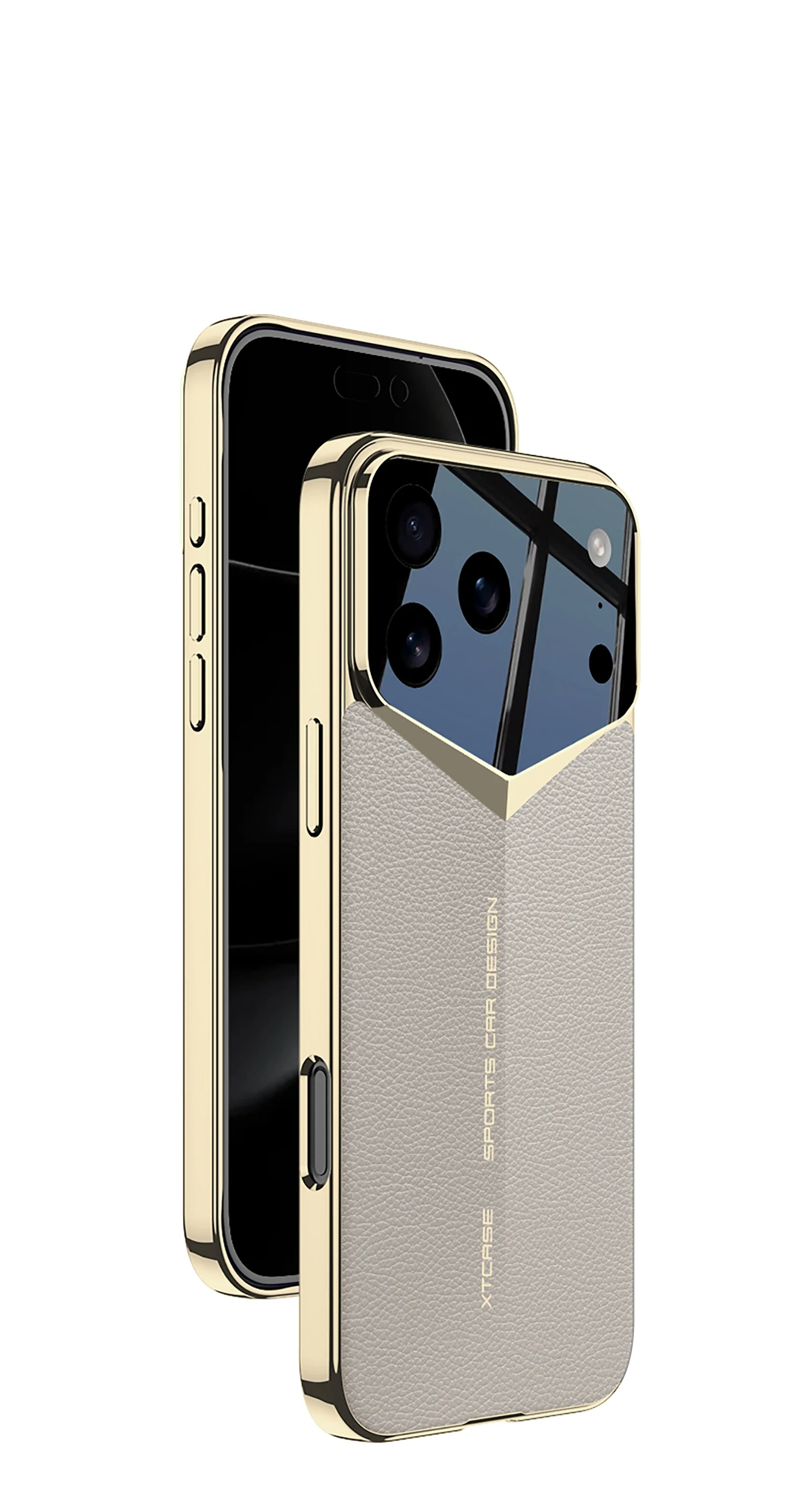 Luxury iPhone Case — Ultra-Thin Leather Shock-Resistant Slim Cover with Raised Camera Lens Protection and Anti-Fingerprint Finish