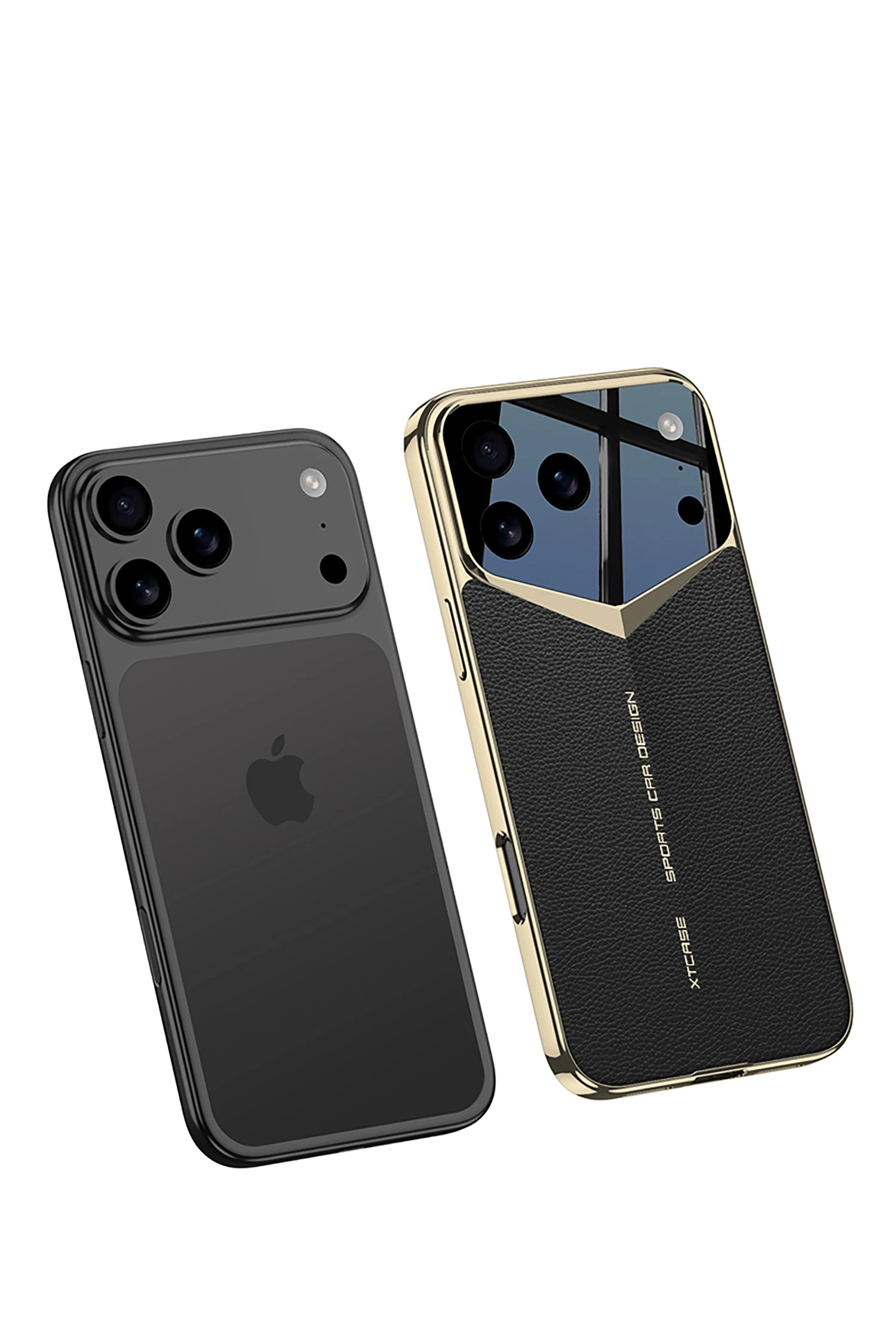 Luxury iPhone Case — Ultra-Thin Leather Shock-Resistant Slim Cover with Raised Camera Lens Protection and Anti-Fingerprint Finish