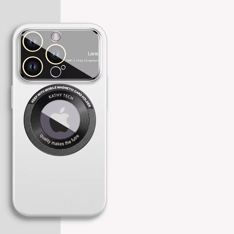 Luxury iPhone Case — Matte Magnetic MagSafe Wireless-Charging Cover with Lens Protection, Shockproof, Anti-Fingerprint, Anti-Scratch, Dustproof Full Coverage Design
