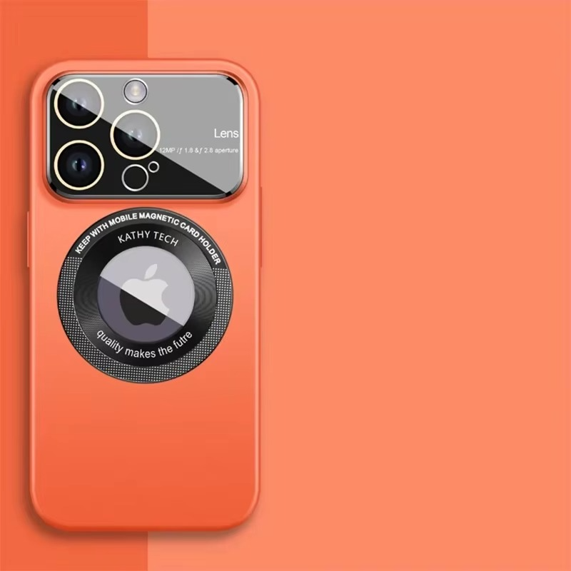 Luxury iPhone Case — Matte Magnetic MagSafe Wireless-Charging Cover with Lens Protection, Shockproof, Anti-Fingerprint, Anti-Scratch, Dustproof Full Coverage Design