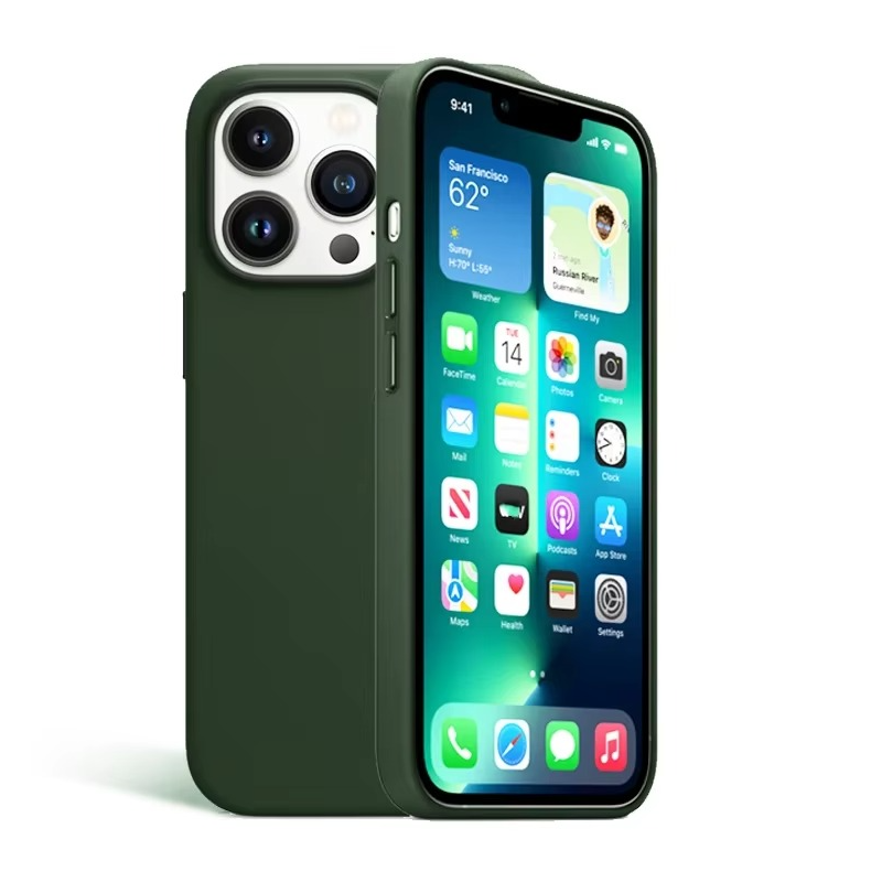 Luxury iPhone Case — MagSafe Leather Cover with Strong Magnetic Support, Half-Wrapped Shockproof Design for Apple iPhone 17 Pro Max and Plus