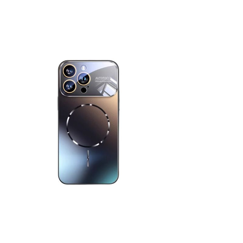 Luxury iPhone Case — AG Nano Matte Hard Back Magnetic Cover with Anti-Fingerprint Acrylic Design & MagSafe Wireless-Charging Support