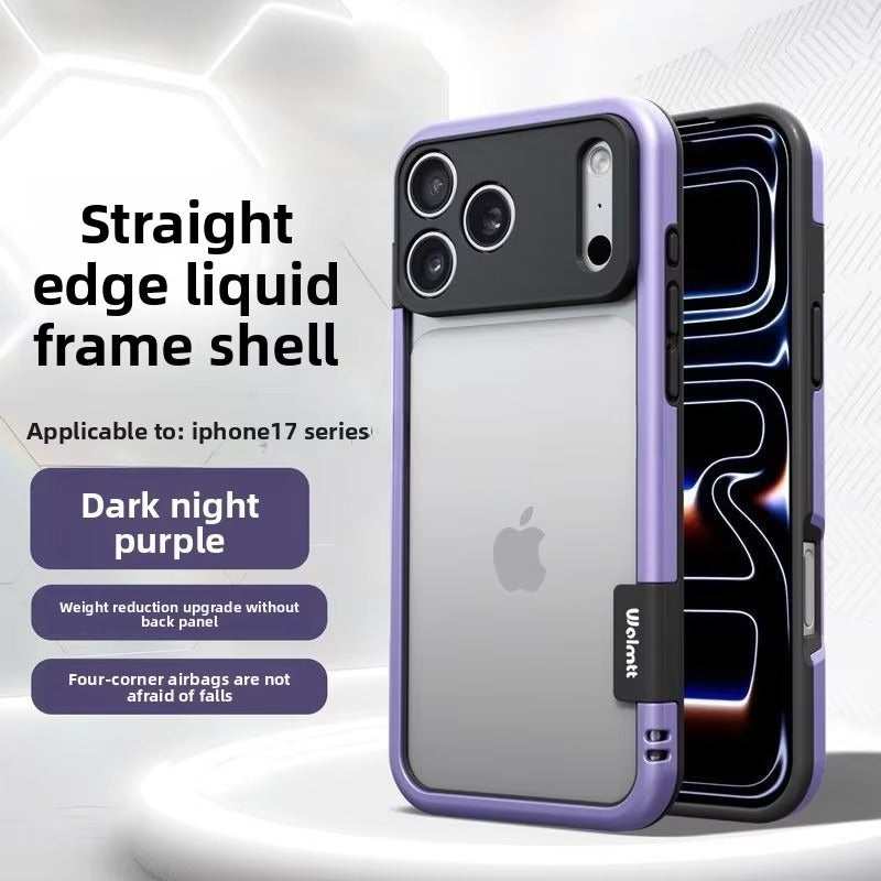 Luxury iPhone Case — Colorful Soft Silicone Bumper Frame Cover with Shockproof Lens Protection, Lightweight Anti-Fingerprint Design and Wireless-Charging Safety