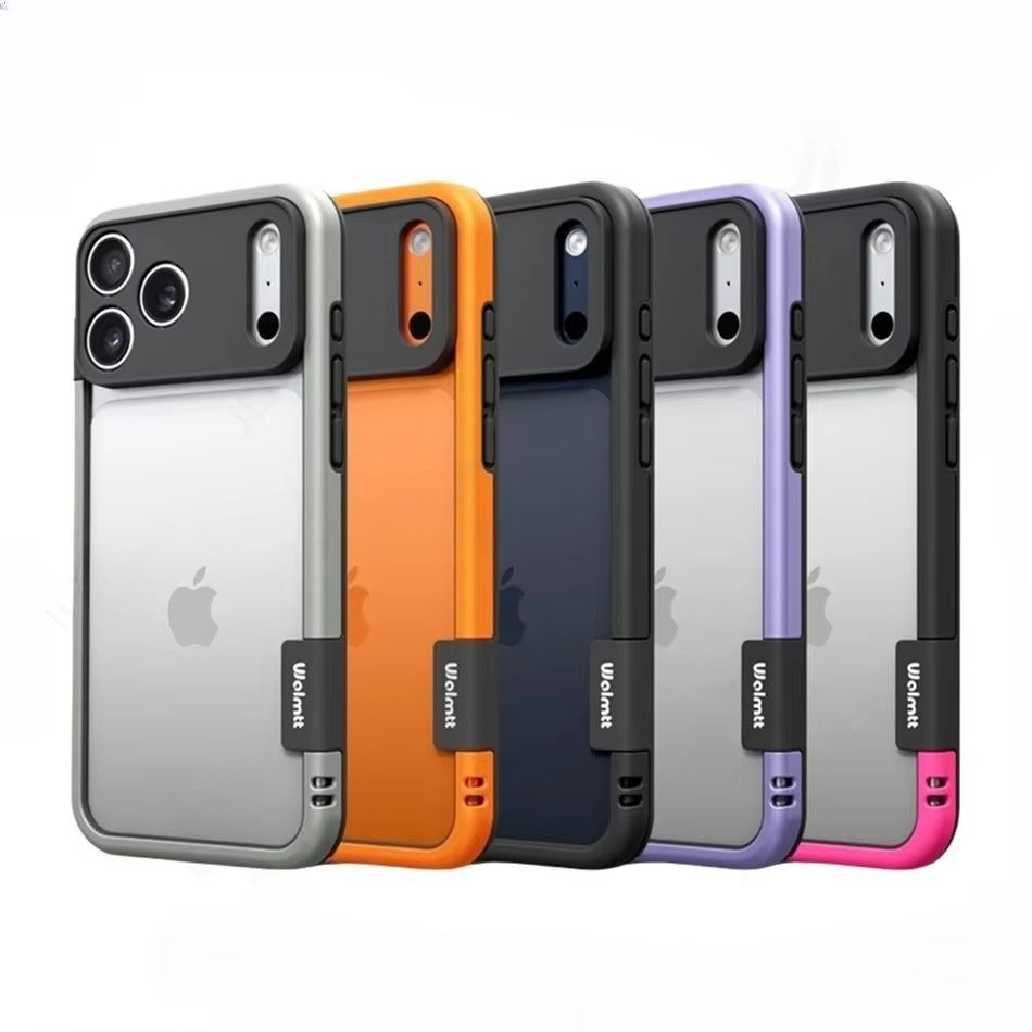 Luxury iPhone Case — Colorful Soft Silicone Bumper Frame Cover with Shockproof Lens Protection, Lightweight Anti-Fingerprint Design and Wireless-Charging Safety