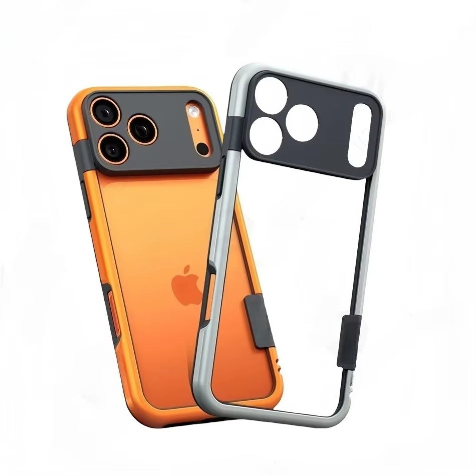 Luxury iPhone Case — Colorful Soft Silicone Bumper Frame Cover with Shockproof Lens Protection, Lightweight Anti-Fingerprint Design and Wireless-Charging Safety