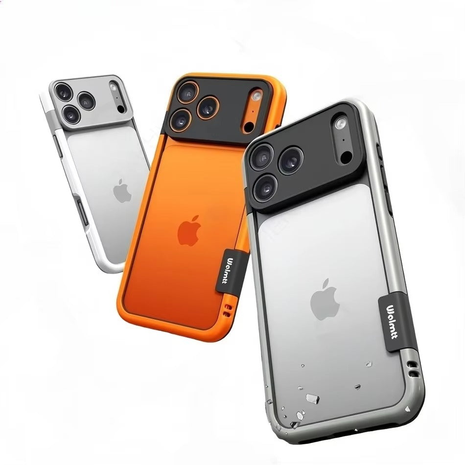 Luxury iPhone Case — Colorful Soft Silicone Bumper Frame Cover with Shockproof Lens Protection, Lightweight Anti-Fingerprint Design and Wireless-Charging Safety
