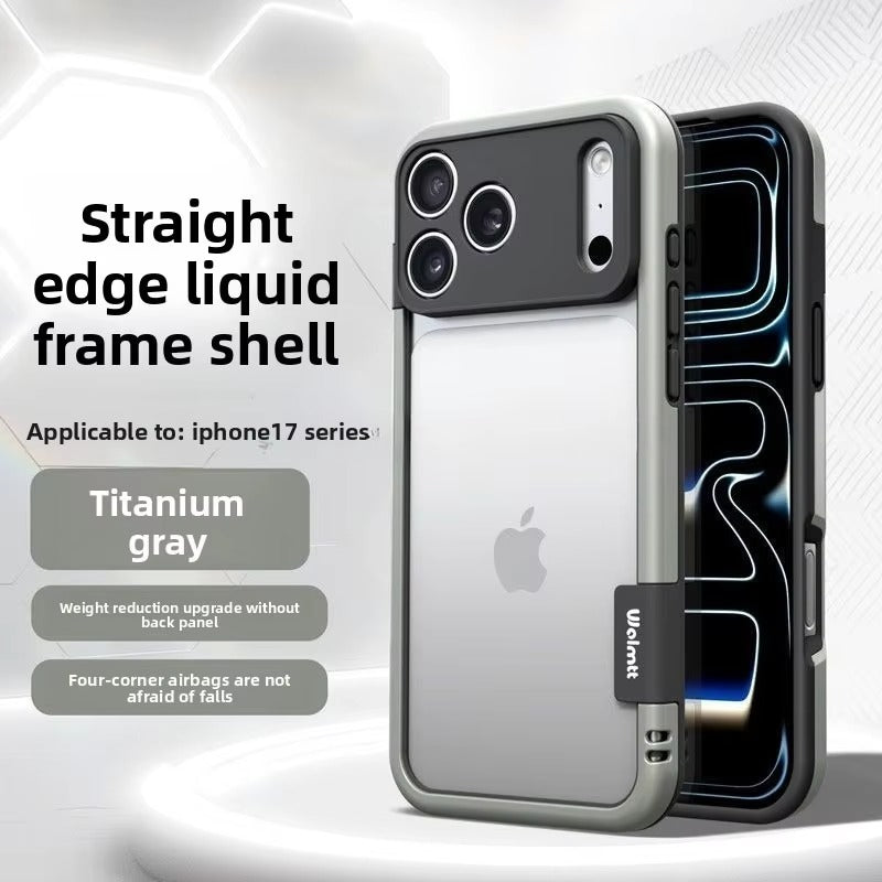Luxury iPhone Case — Colorful Soft Silicone Bumper Frame Cover with Shockproof Lens Protection, Lightweight Anti-Fingerprint Design and Wireless-Charging Safety