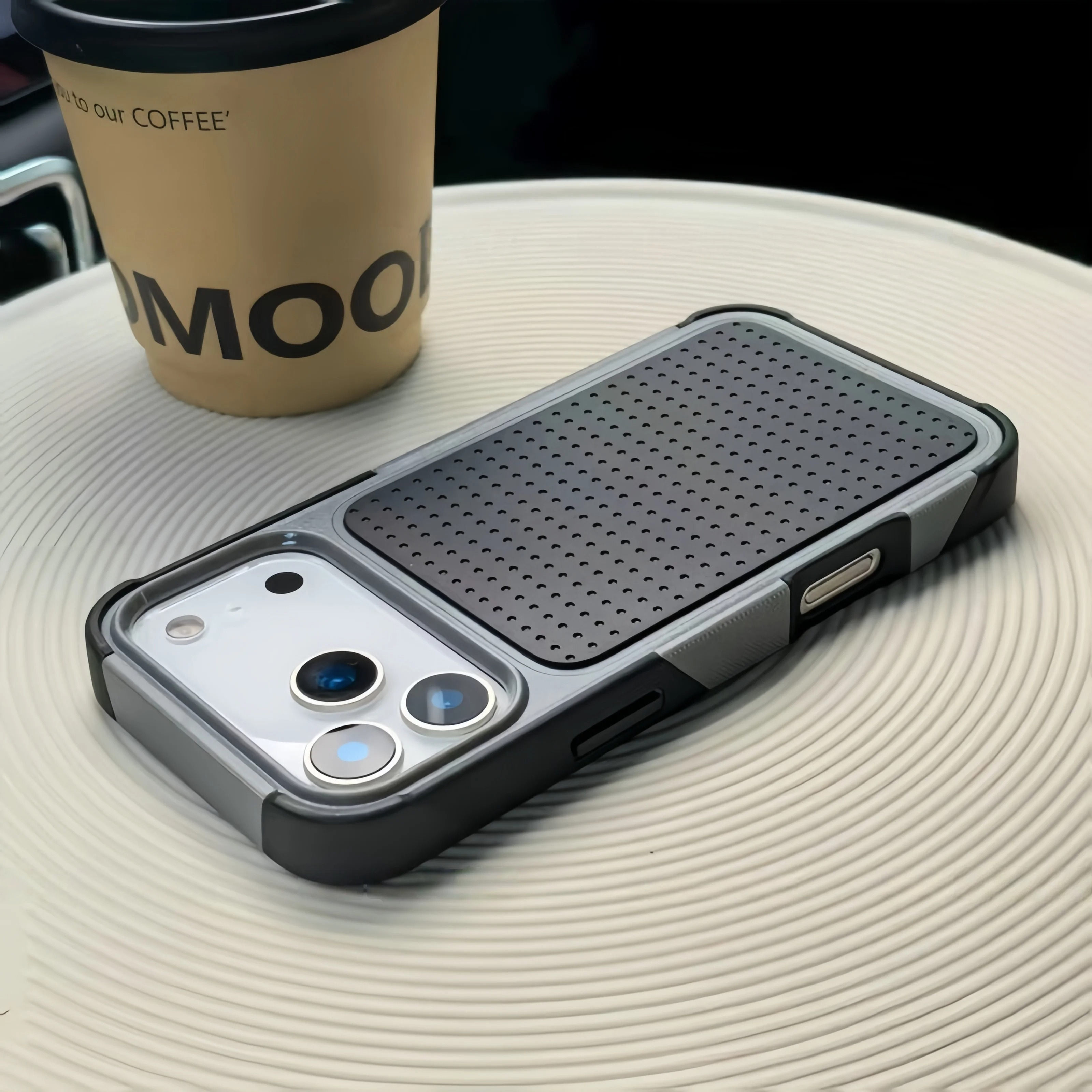 Luxury iPhone Case — Hybrid Armor Shockproof, Magnetic, Rugged, Non-Slip Protective Wallet Cover with Stand