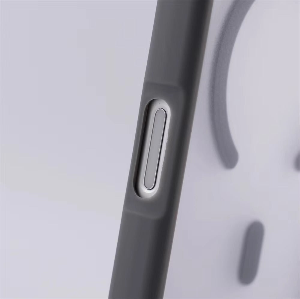 Luxury iPhone Case — Magnetic, Shockproof, Anti-Fingerprint, Anti-Scratch, Dustproof Matte Anti-Glare Translucent Full-Coverage Non-Slip Cover with MagSafe Wireless Charging Support