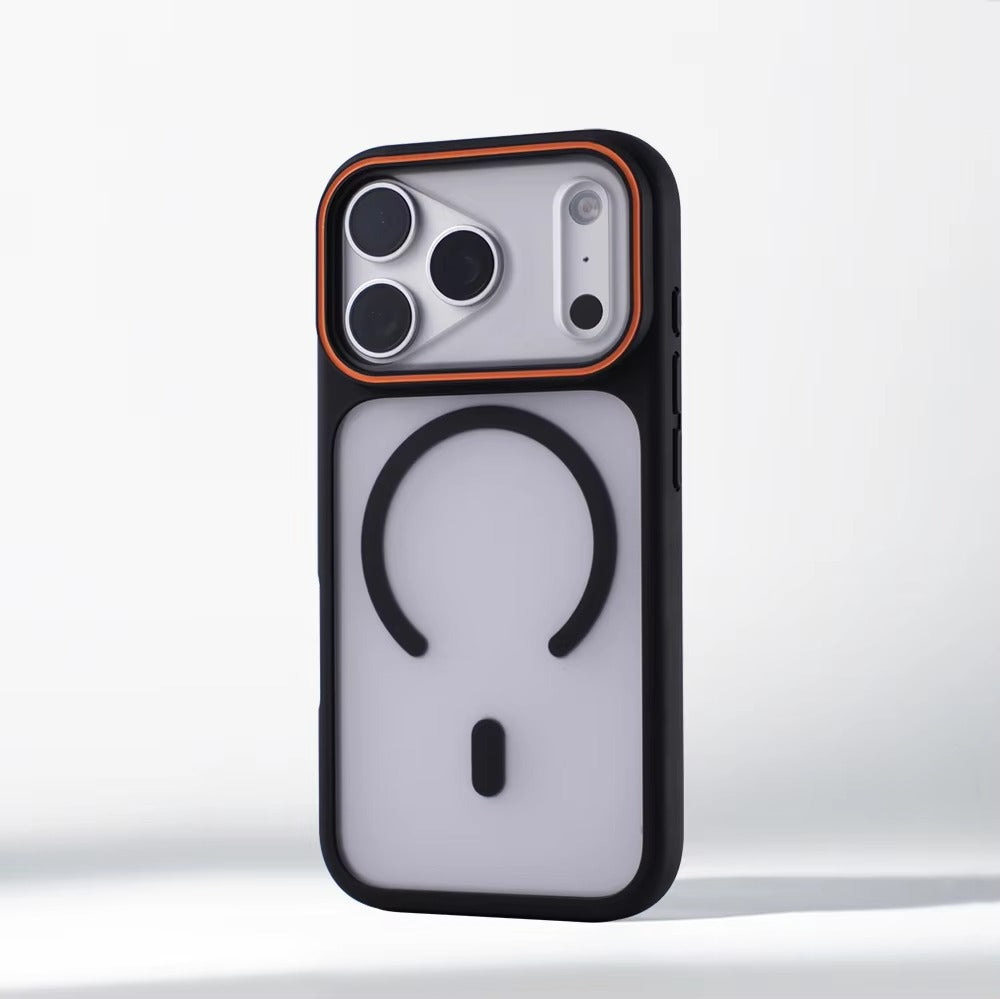 Luxury iPhone Case — Magnetic, Shockproof, Anti-Fingerprint, Anti-Scratch, Dustproof Matte Anti-Glare Translucent Full-Coverage Non-Slip Cover with MagSafe Wireless Charging Support