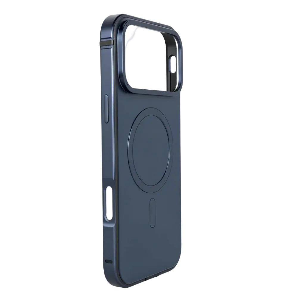 Luxury iPhone Case — Original MagSafe Magnetic Aluminum Alloy Metal Frame Anti-Drop Protective Cover