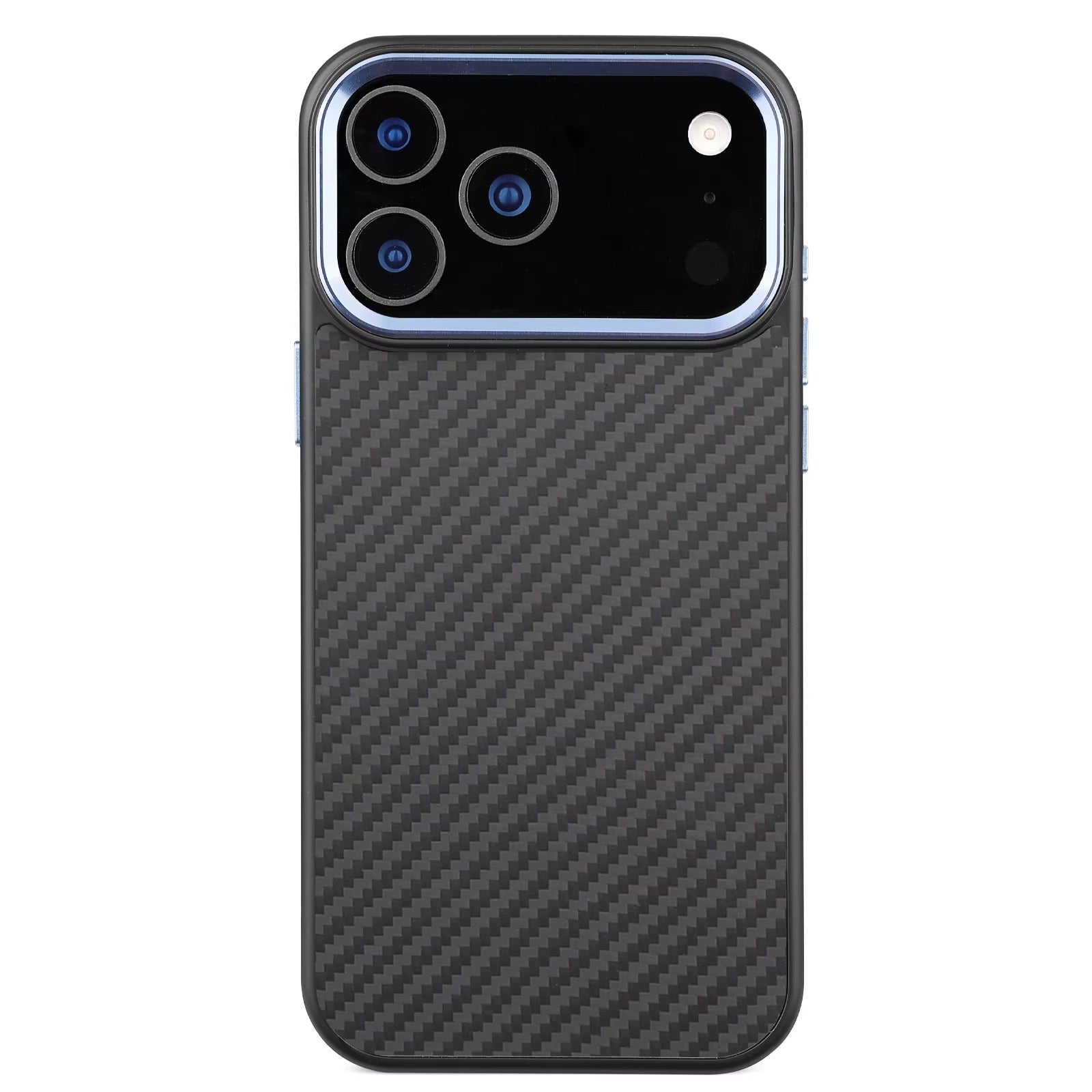 Luxury iPhone Case — Real Aramid Kevlar Fiber Full-Coverage Magnetic Cover with Wireless Charging and MagSafe Compatibility