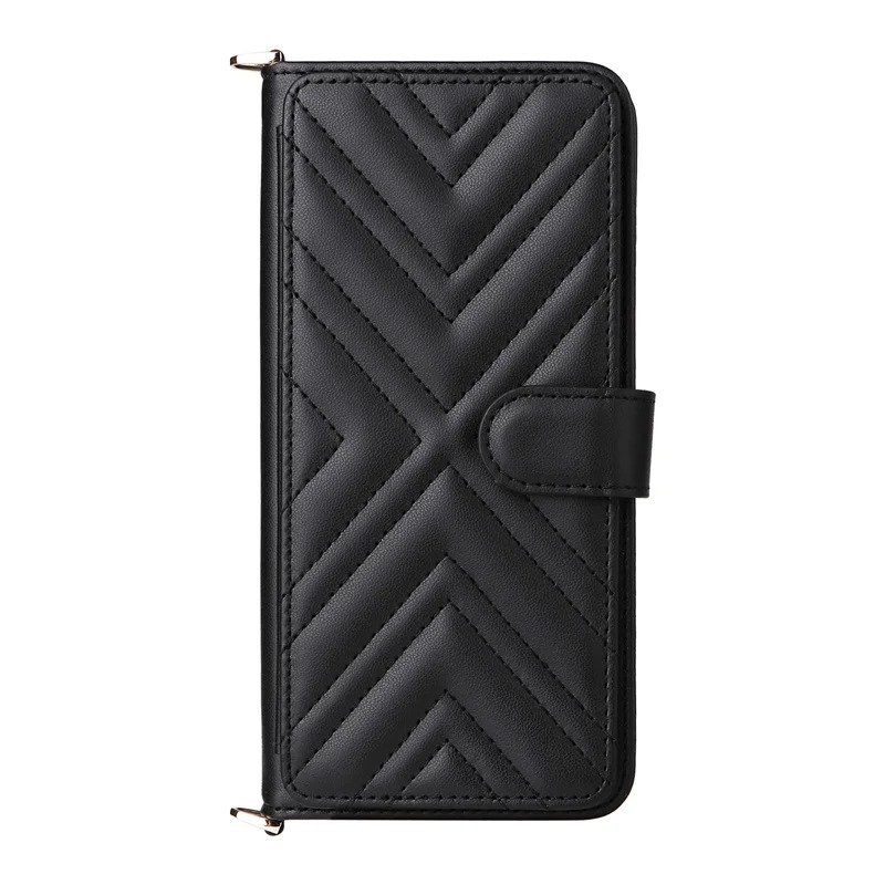 Luxury iPhone Case — Leather Flip Wallet Cover with Card Holder, Shockproof Protective Design and Stylish Full-Body Functionality