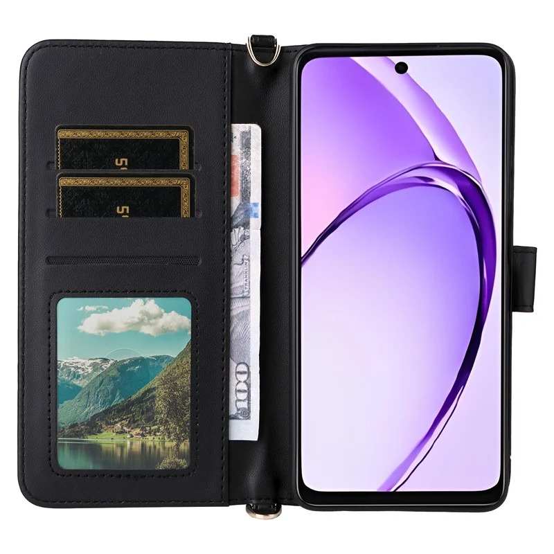 Luxury iPhone Case — Leather Flip Wallet Cover with Card Holder, Shockproof Protective Design and Stylish Full-Body Functionality