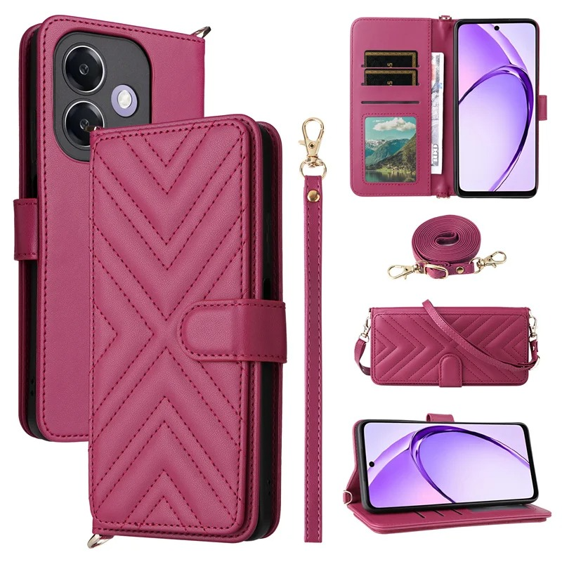 Luxury iPhone Case — Leather Flip Wallet Cover with Card Holder, Shockproof Protective Design and Stylish Full-Body Functionality