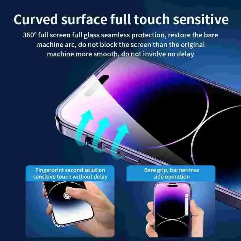 Luxury iPhone Case — Magnetic Metal Cover with Large Window Lens Protection, Aluminum Frame, Tempered Glass Screen Shield and Shockproof Slim Scratch-Resistant Design