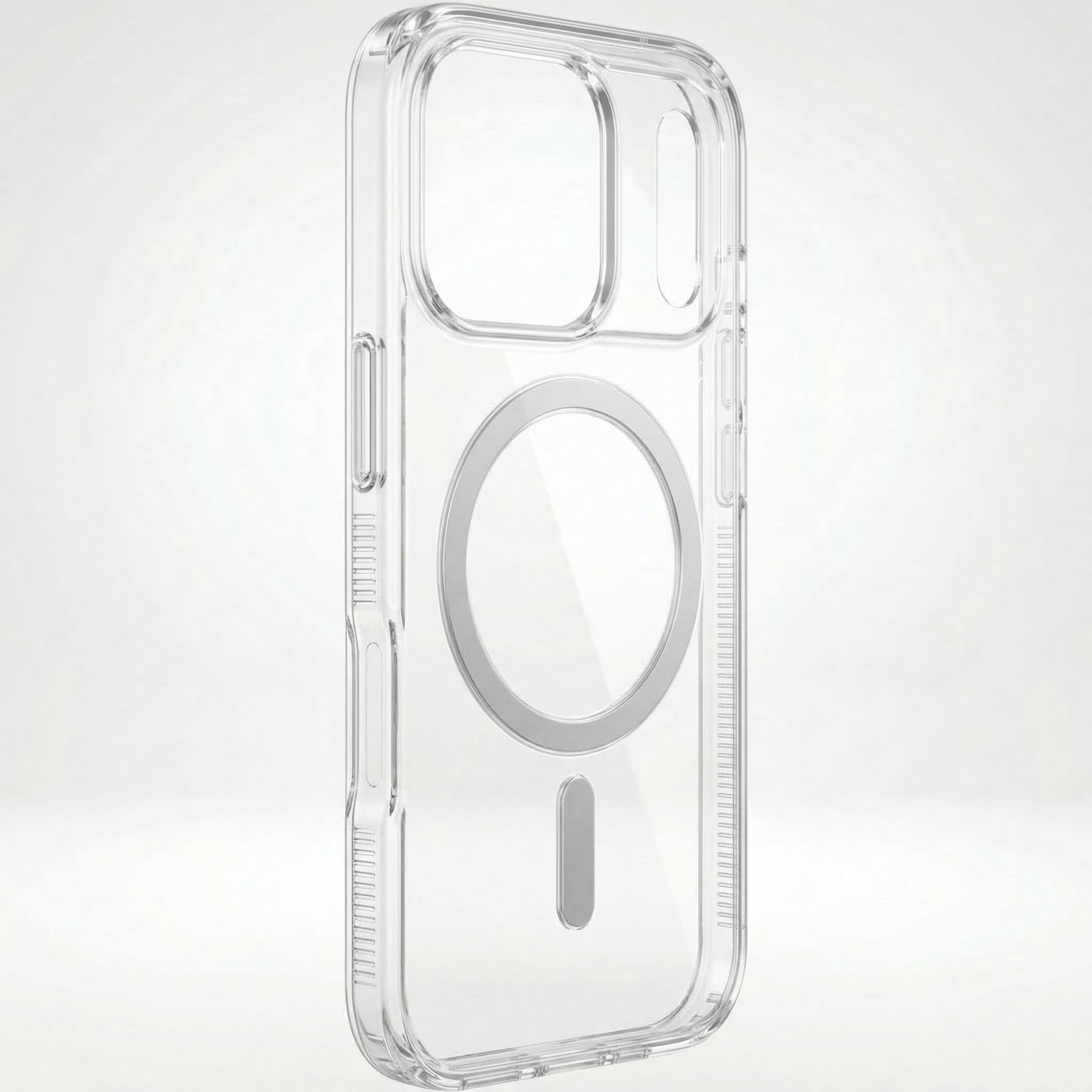 Clear Magnetic Case – Slim Transparent Design Compatible with iPhone 17 Pro Max
