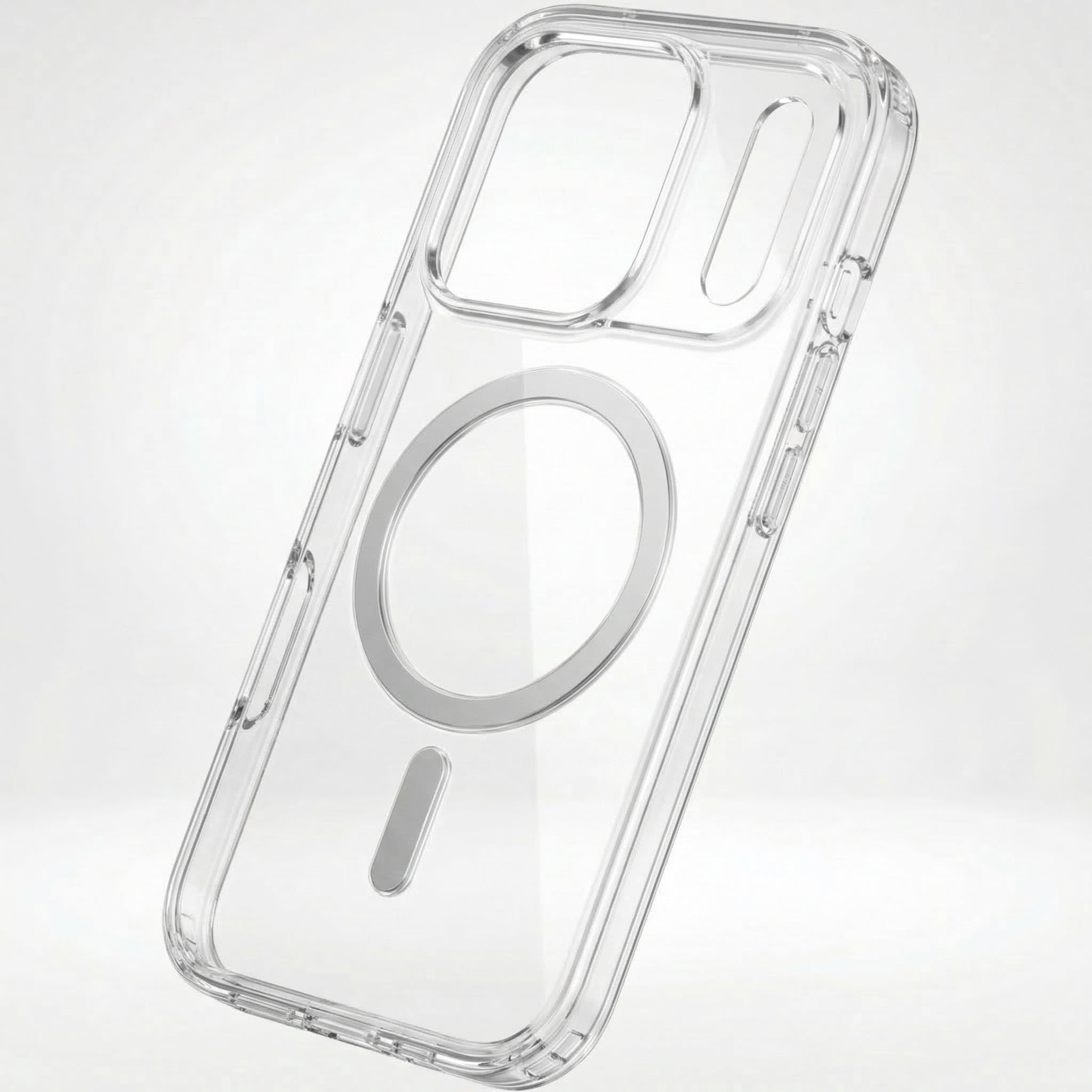Clear Magnetic Case – Slim Transparent Design Compatible with iPhone 17 Pro Max